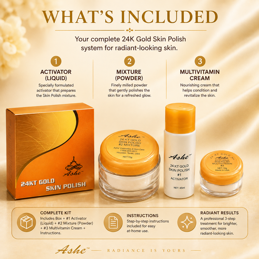 24K Gold Skin Polish