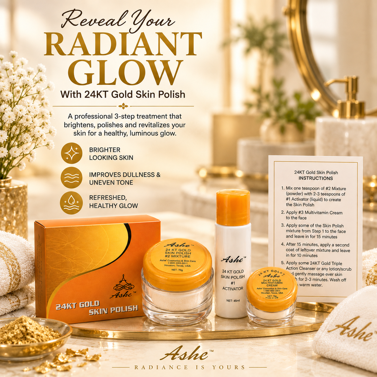 24K Gold Skin Polish