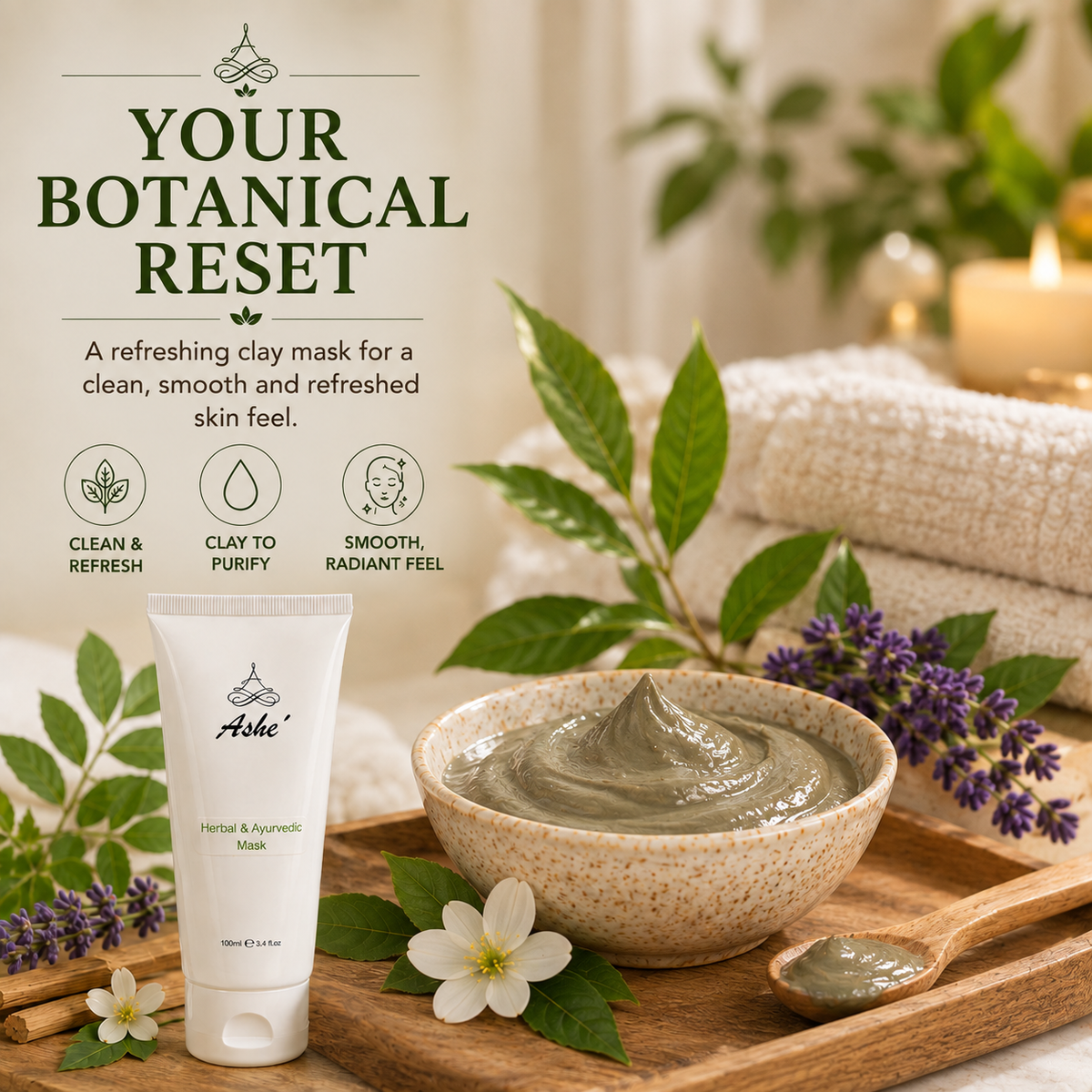 Ashé Herbal & Ayurvedic Face Mask