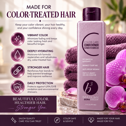 b³ Brazilian Bond Builder Color Care Conditioner – 12 oz