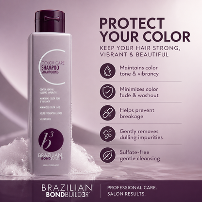 b³ Brazilian Bond Builder Color Care Shampoo – 12 oz