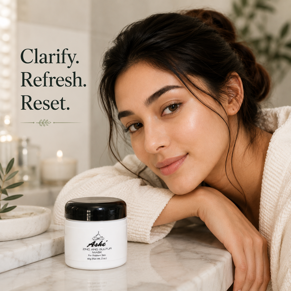 Ashé Zinc & Sulfur Mask for Problem Skin