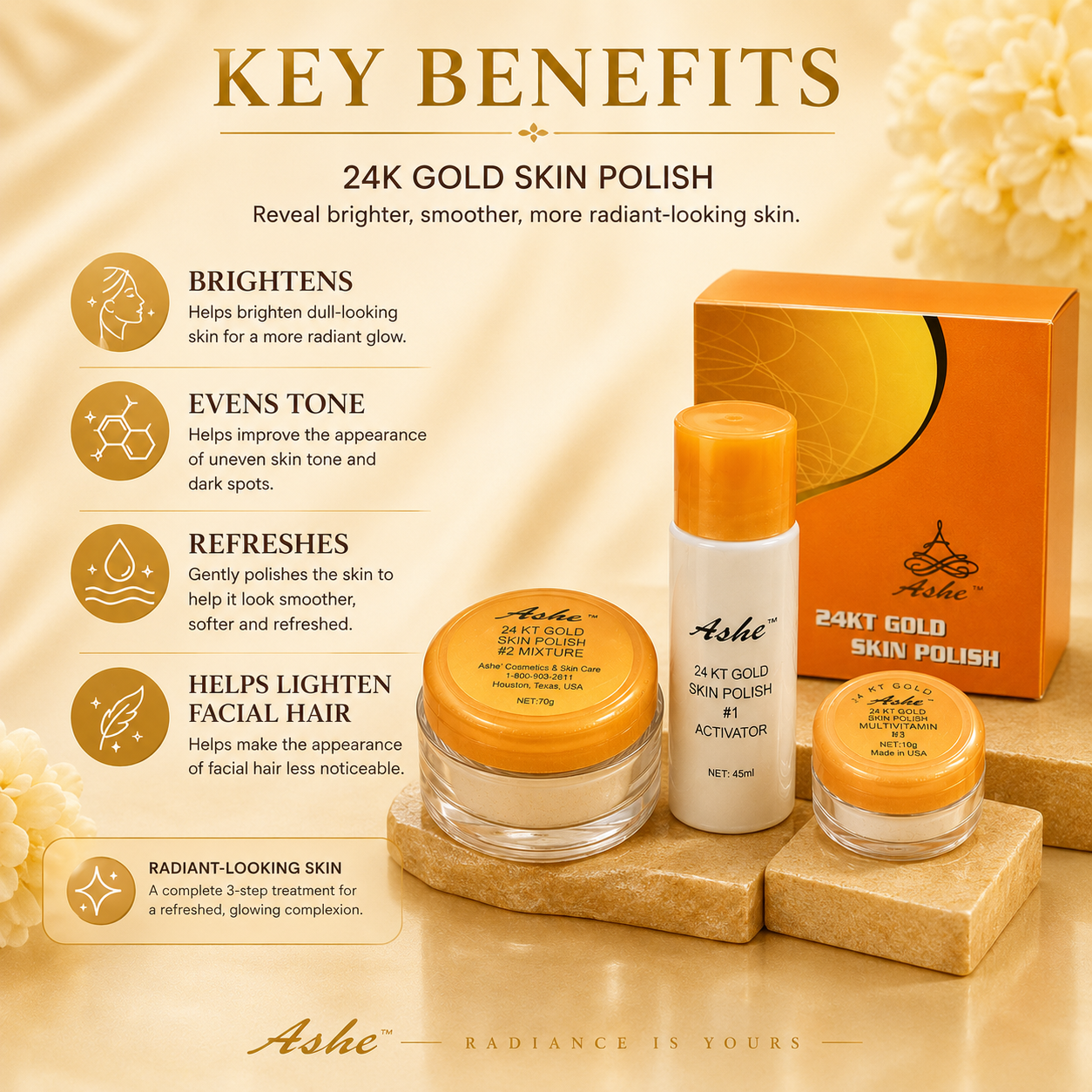24K Gold Skin Polish