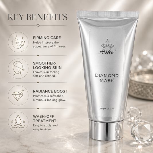Ashé Diamond Mask – Firming & Radiance Face Mask