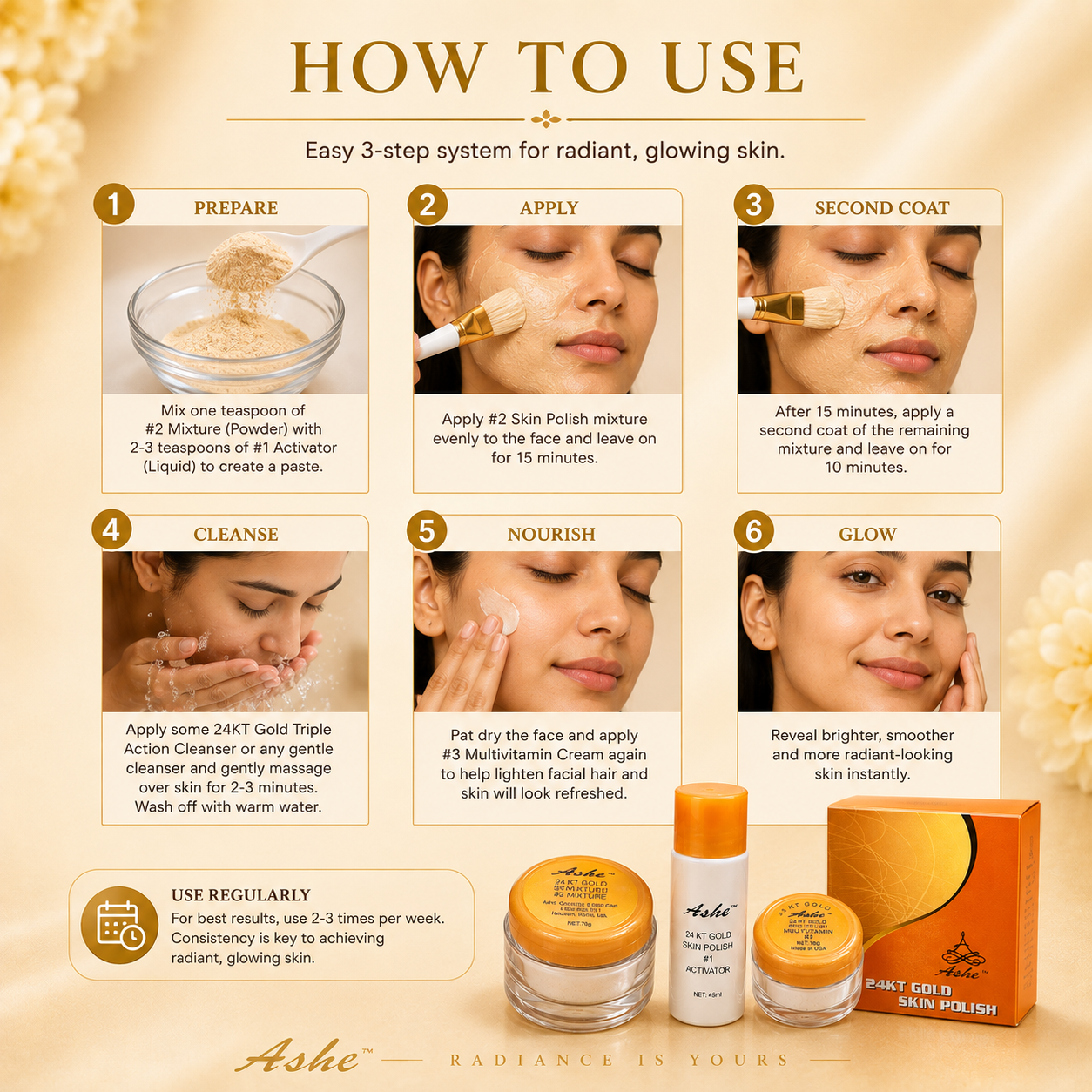 24K Gold Skin Polish