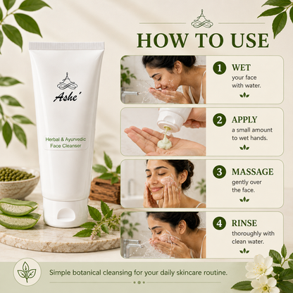 Ashé Herbal & Ayurvedic Face Cleanser