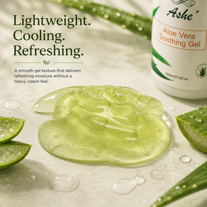 Ashé Aloe Vera Soothing Gel – Hydrating & Calming Skin Gel