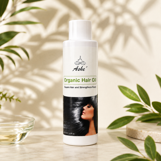 Ashé Organic Hair Oil – Nourishing Scalp & Hair Treatment