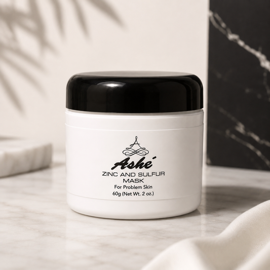 Ashé Zinc & Sulfur Mask for Problem Skin – 2 oz
