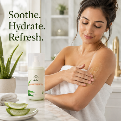 Ashé Aloe Vera Soothing Gel – Hydrating & Calming Skin Gel