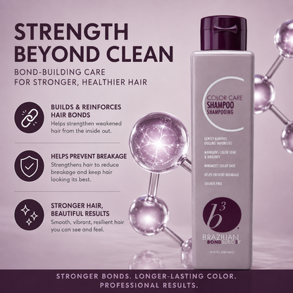 b³ Brazilian Bond Builder Color Care Shampoo – 12 oz