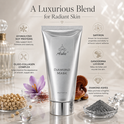 Ashé Diamond Mask – Firming & Radiance Face Mask