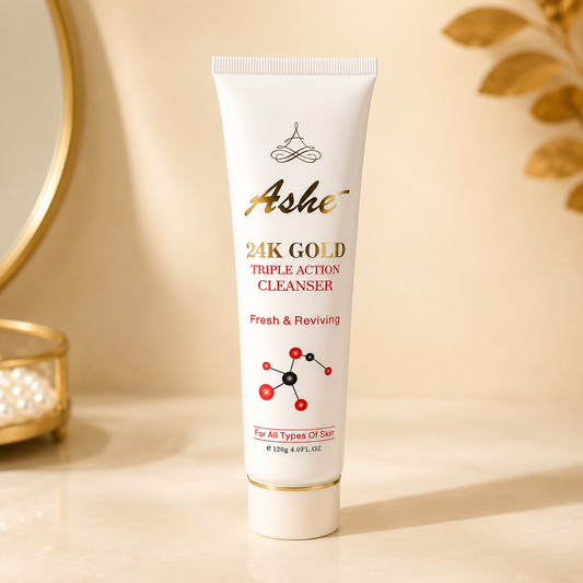 24K Gold Triple Action Cleanser