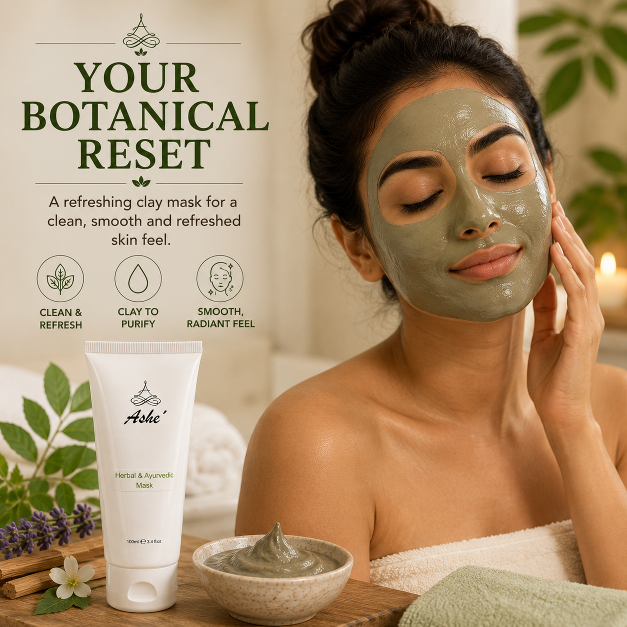 Ashé Herbal & Ayurvedic Face Mask
