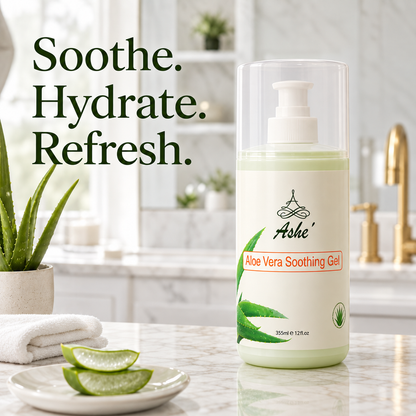Ashé Aloe Vera Soothing Gel – Hydrating & Calming Skin Gel