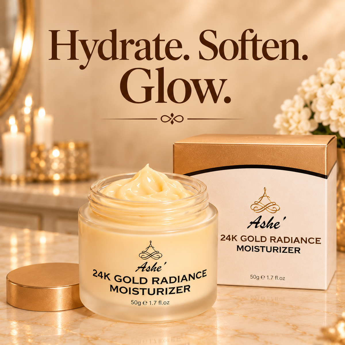 Ashé 24K Gold Radiance Moisturizer