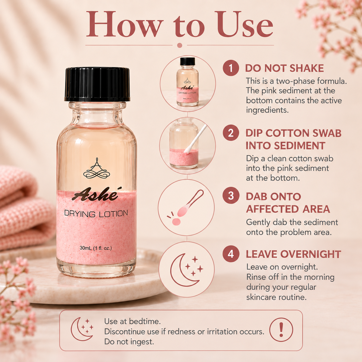 Ashé Acne Control Drying Lotion
