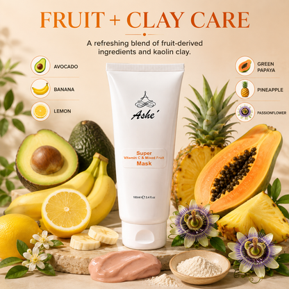 Ashé Super Vitamin C & Mixed Fruit Face Mask
