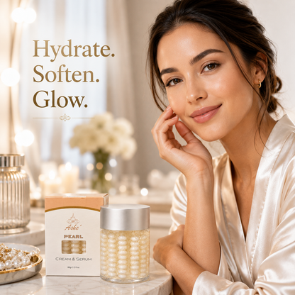 Ashé Pearl Cream & Serum – Hydrating Pearl Facial Treatment