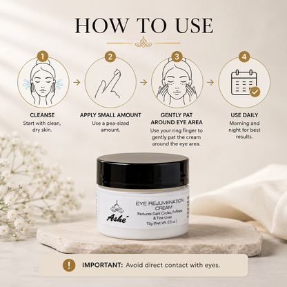 Ashé Eye Rejuvenation Cream – Hydrating & Smoothing Eye Cream