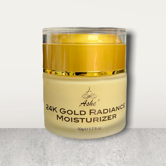 24K Gold Radiance Moisturizer by Ashé Skin Care